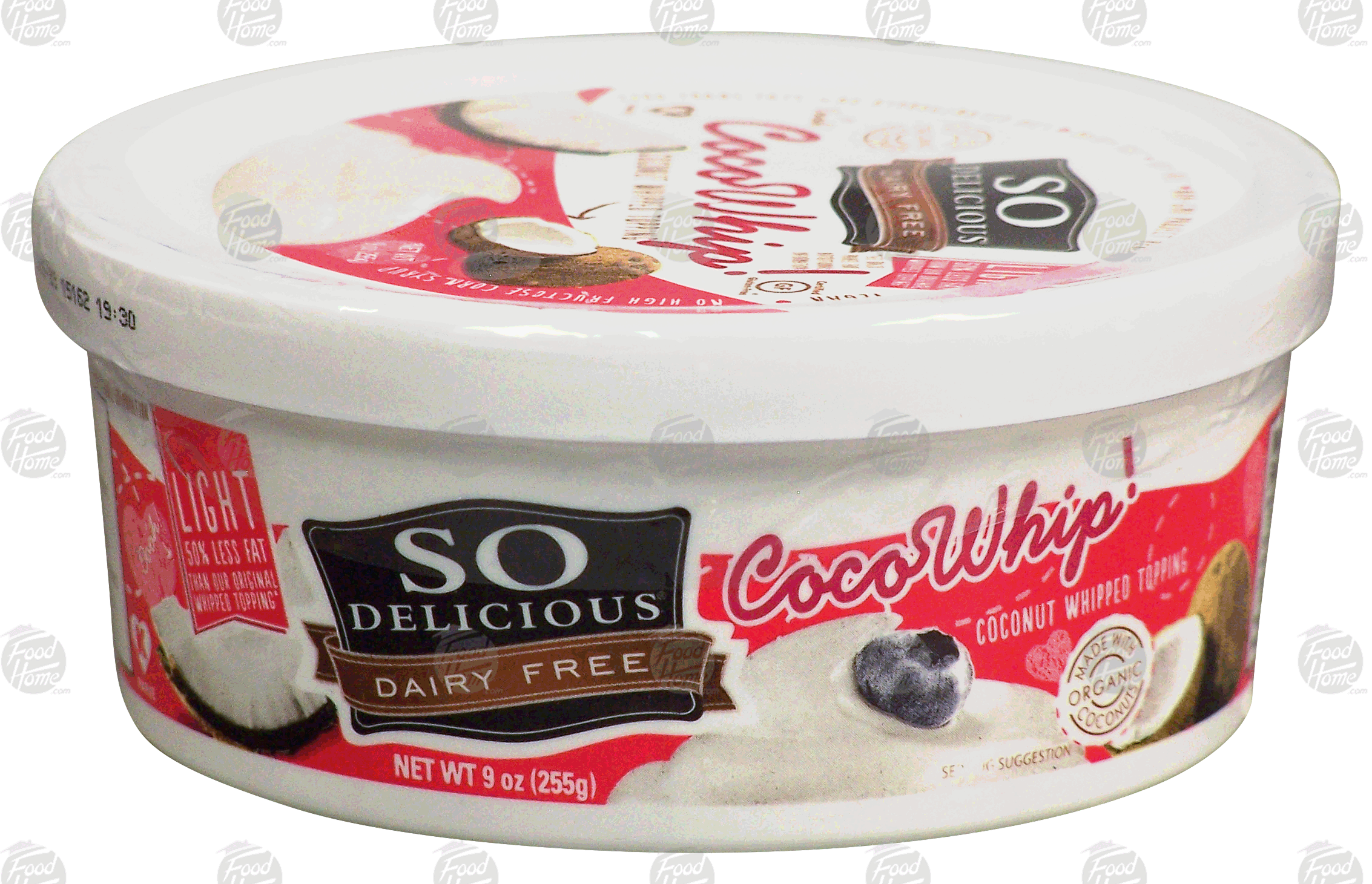 So Delicious Cool Whip! light coconut whipped topping, dairy free Full-Size Picture